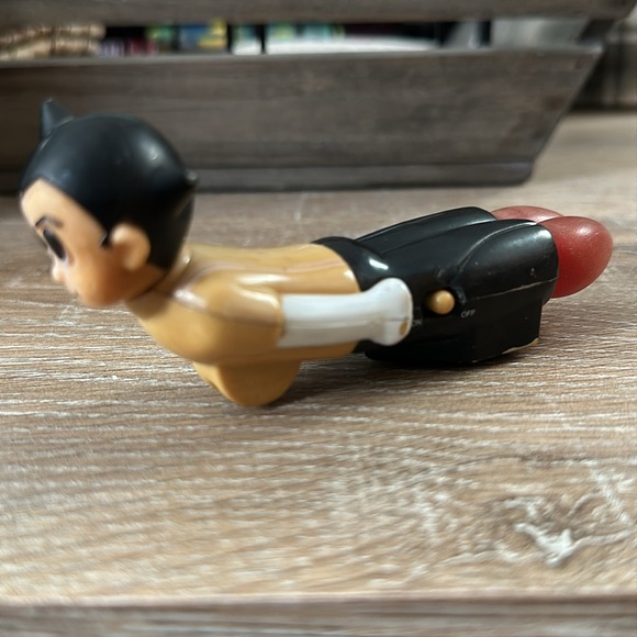 Carls Jr Astro Boy from 2010. He has an on/off switch. 4 1/2” - Picture 3 of 4